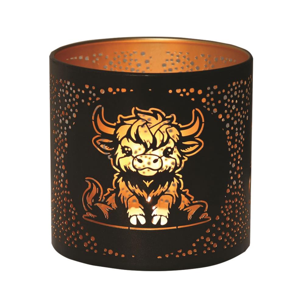 Aroma Black & Gold Highland Jar Sleeve & Wax Melt Warmer Extra Image 2